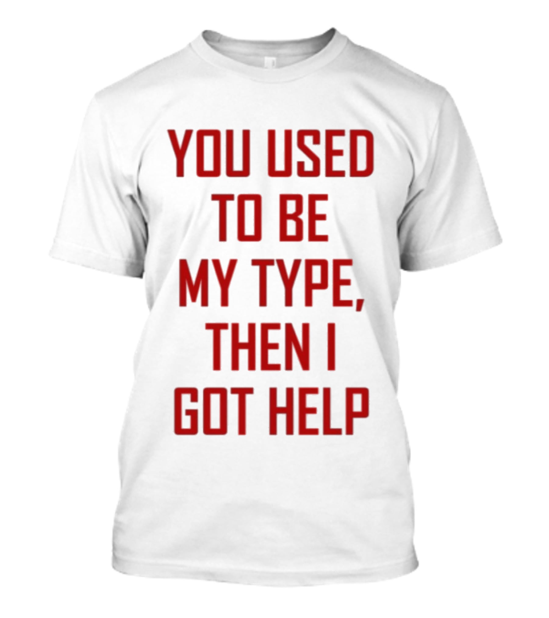You Used To Be My Type Then I Got Help T-Shirt