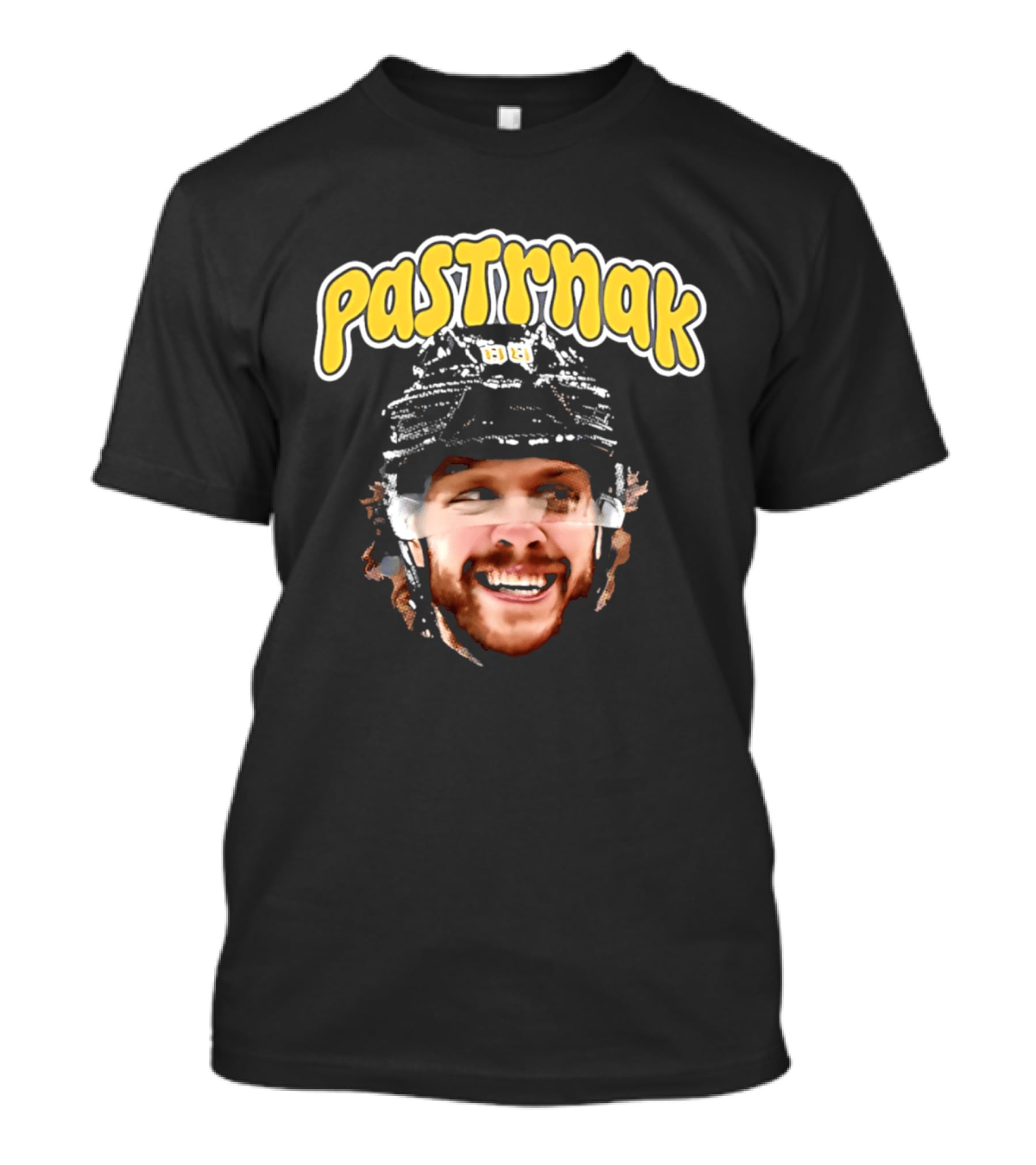 David Pastrnak Boston Bruins Big Head PASTRNAK T-Shirt