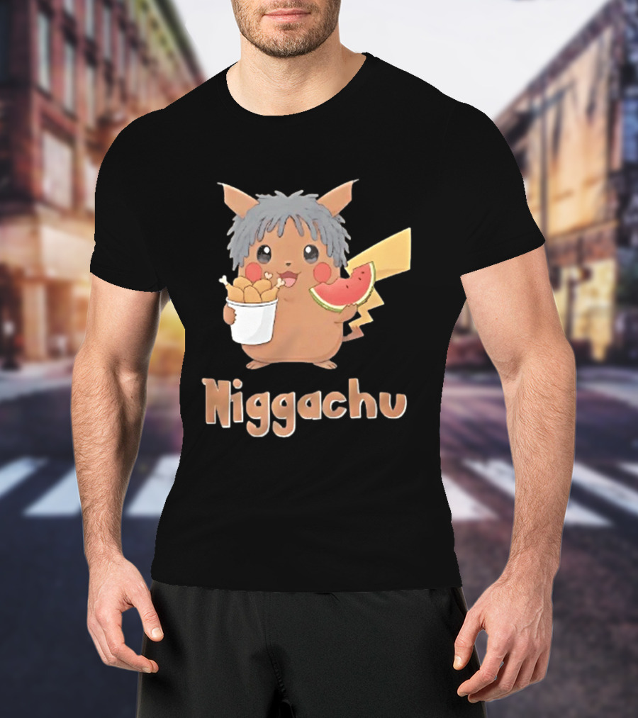 Niggachu Nigga Pikachu T-Shirt