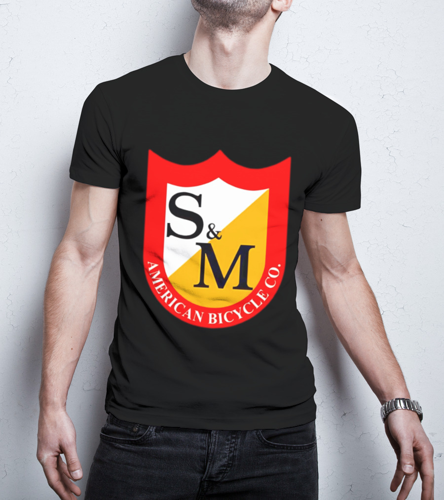 S&M American Bicycle Co Shield T-Shirt