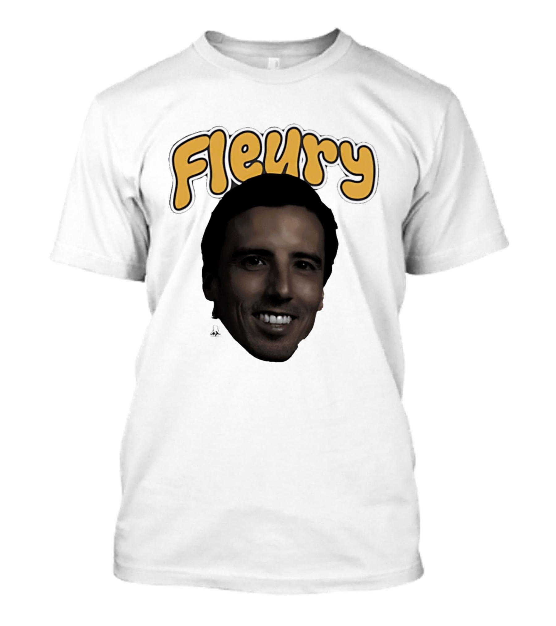 Marc André Fleury Pittsburgh Penguins Big Head Fleury '26 T-Shirt