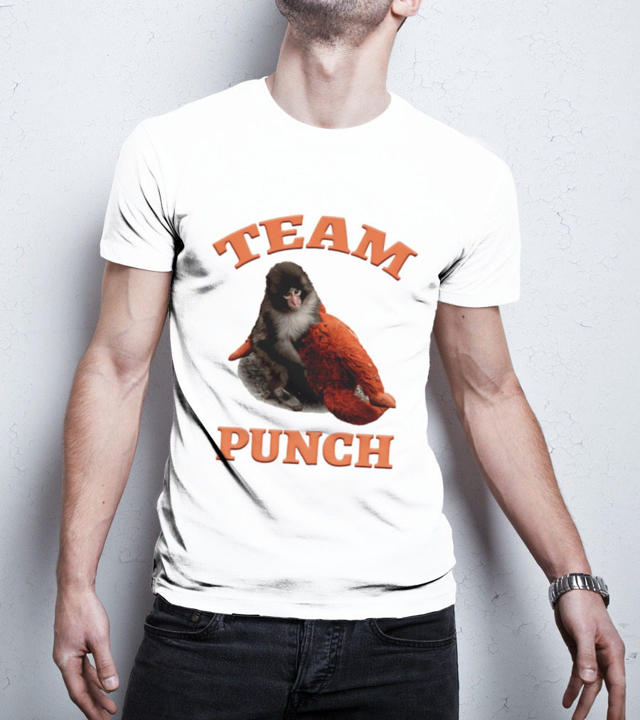 Team Punch Monkey 2026 Collage T-Shirt