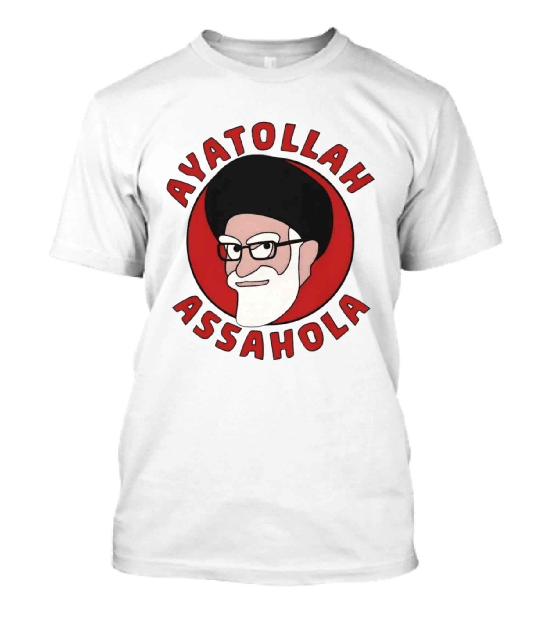 Ayatollah Assahola Cartoon T-Shirt
