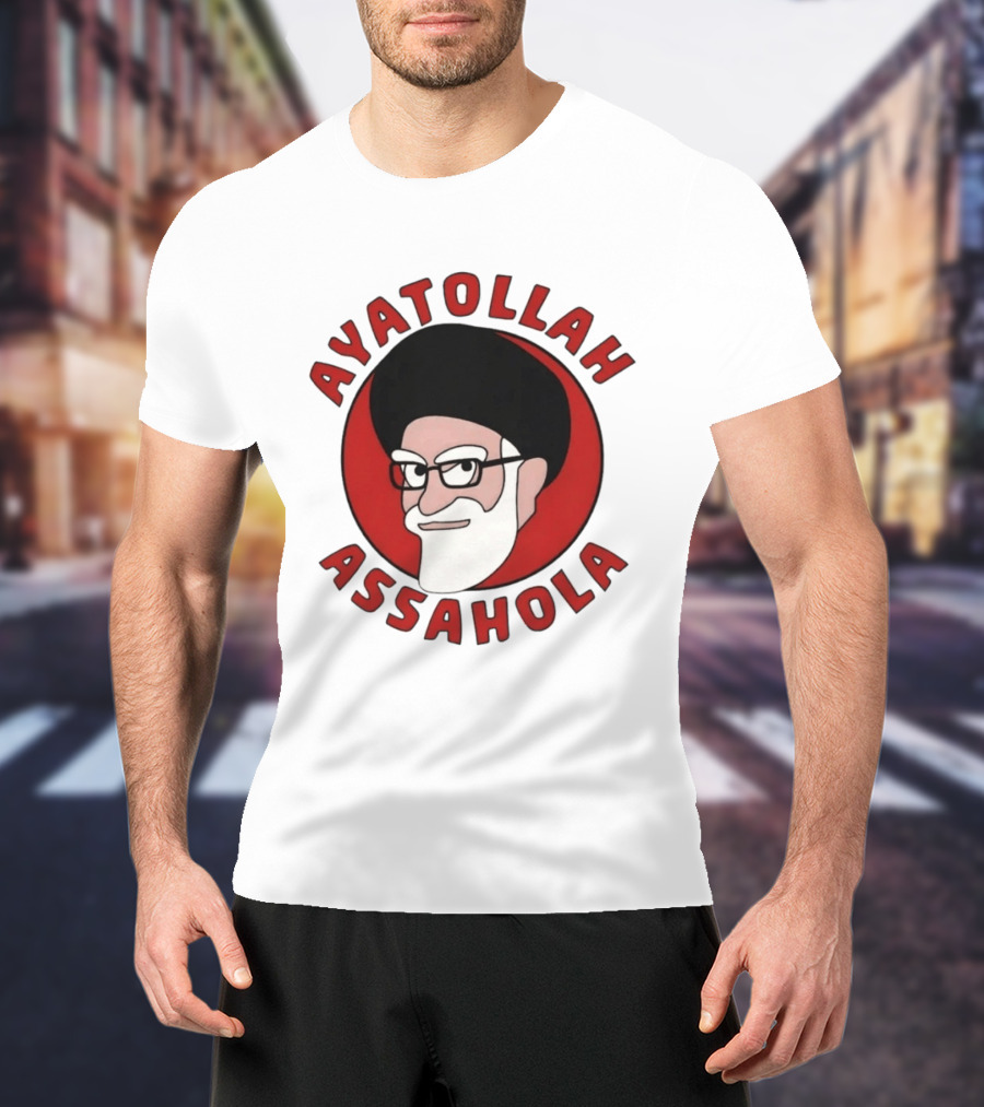 Ayatollah Assahola Cartoon T-Shirt