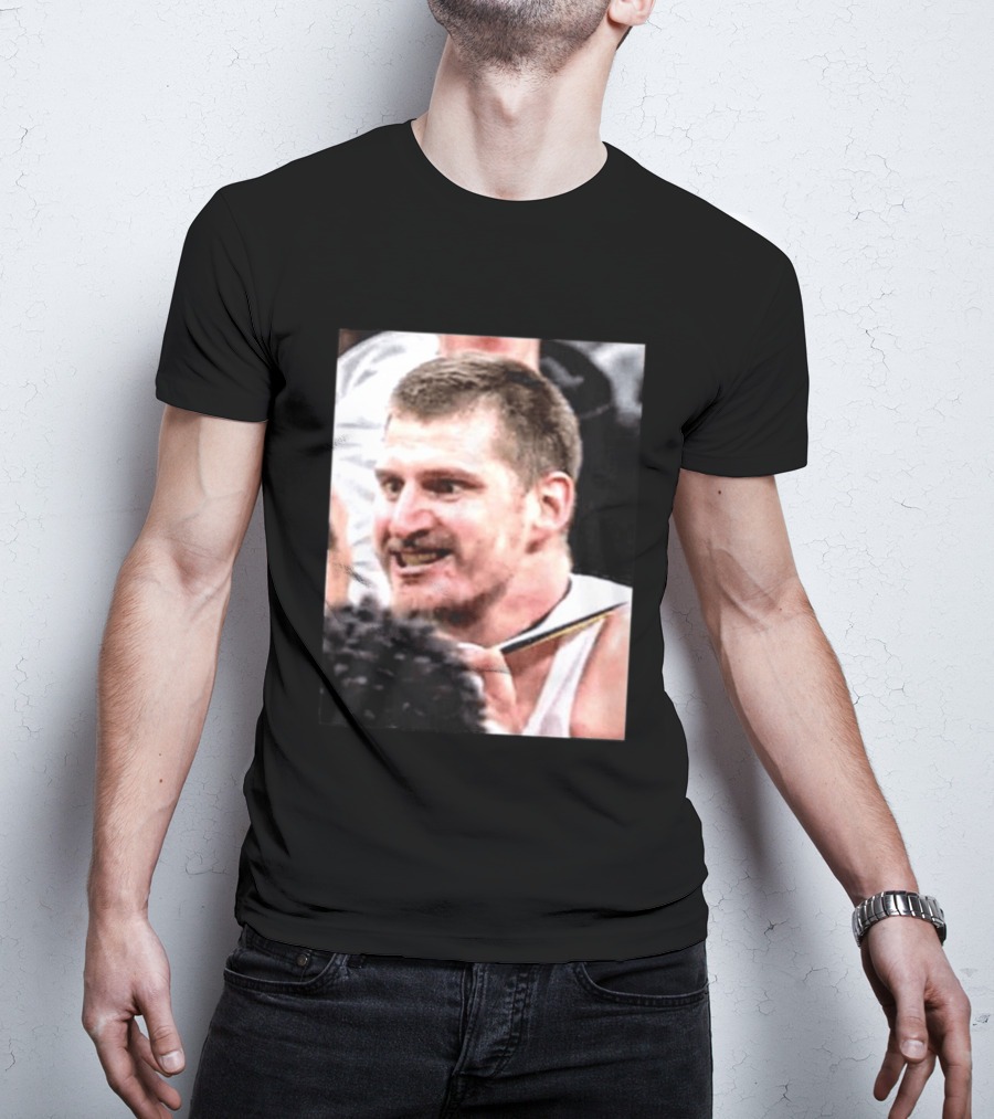 Jokic Confronts OKC After Lu Dort Foul Incident T-Shirt