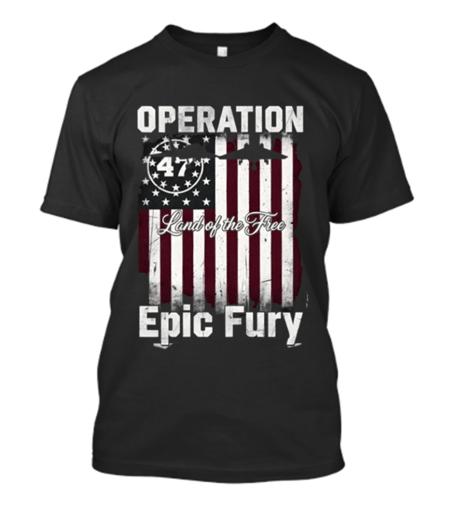 Operation Epic Fury 47 Stars And Stripes T-Shirt