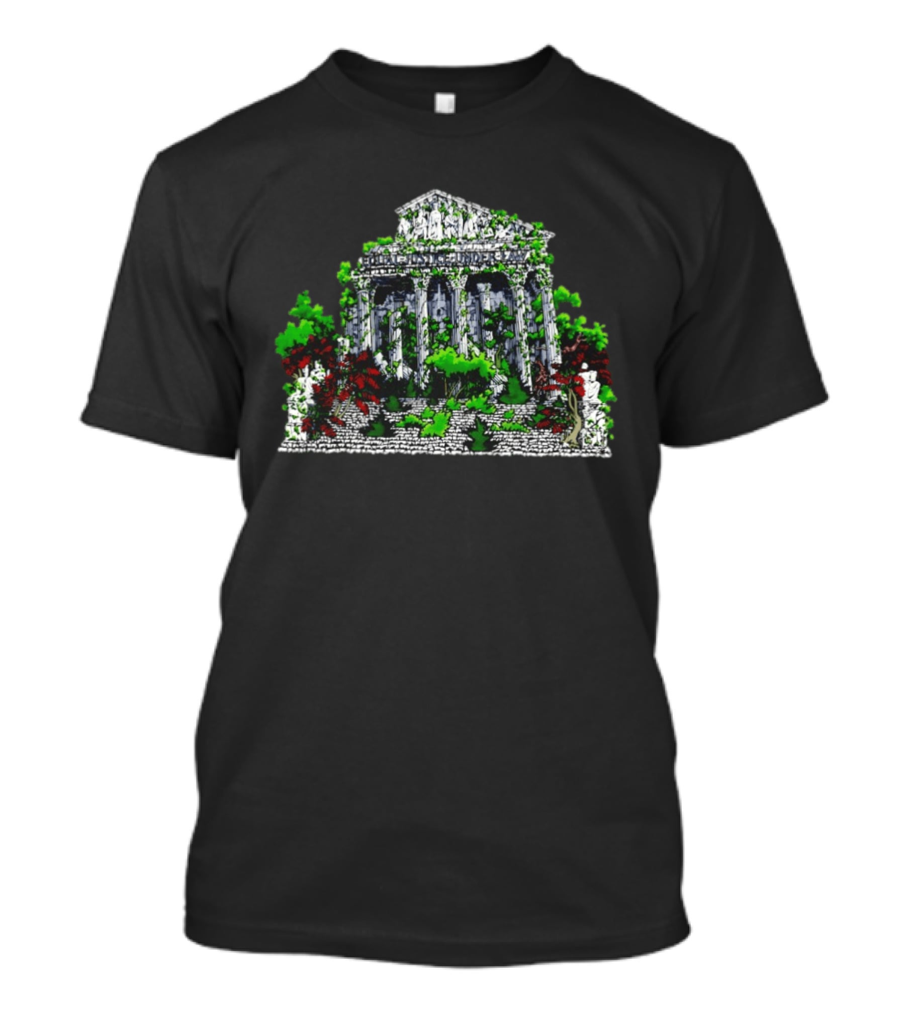 A Better World Is Possible Ancient Temple With Overgrown Greenery T-Shirt