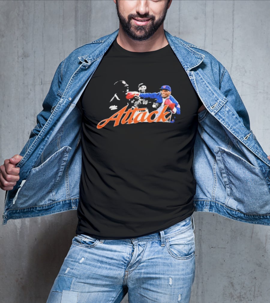 New York Mets Attack Relentlessly T-Shirt