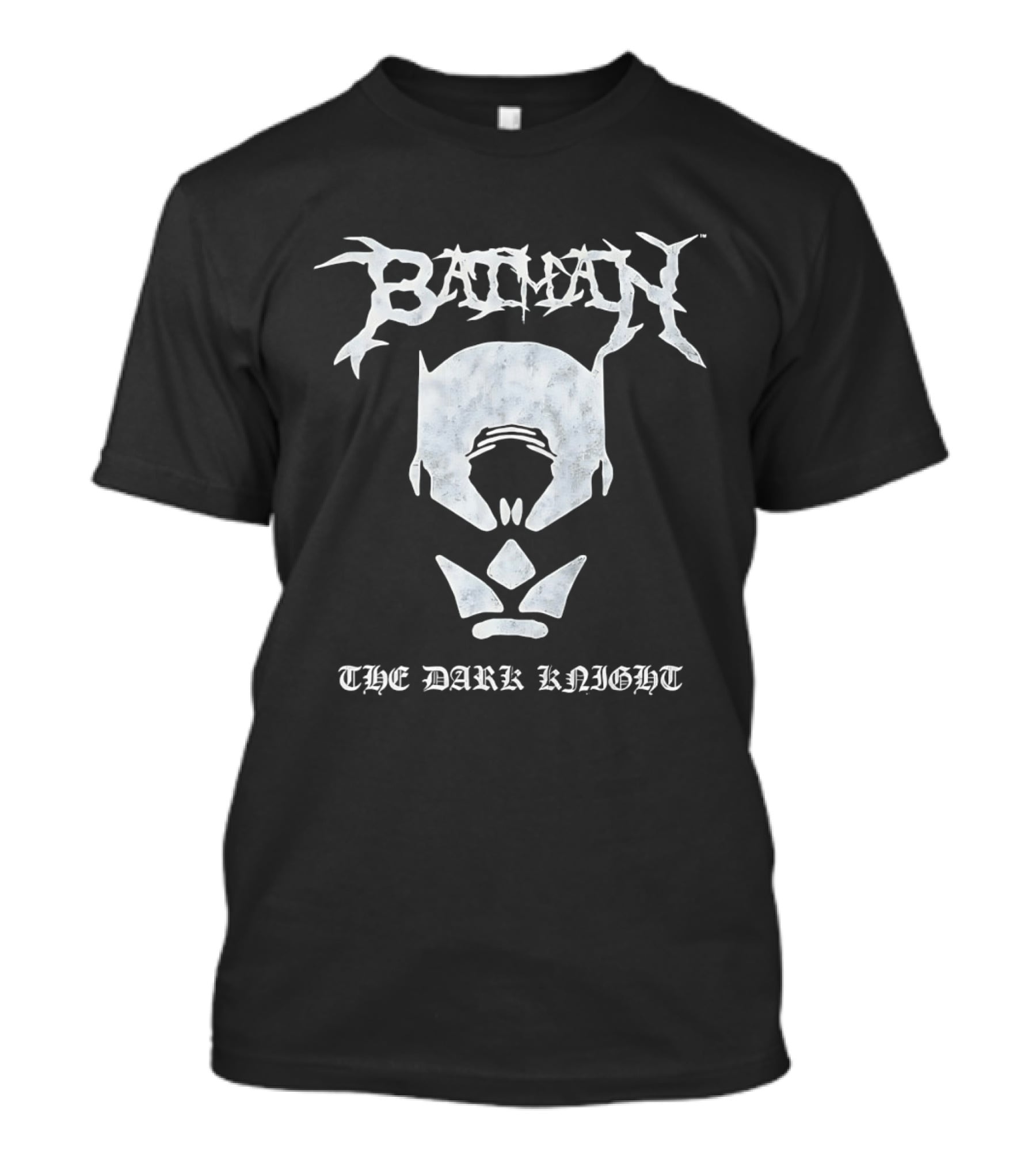 Batman The Dark Knight Black Metal T-Shirt