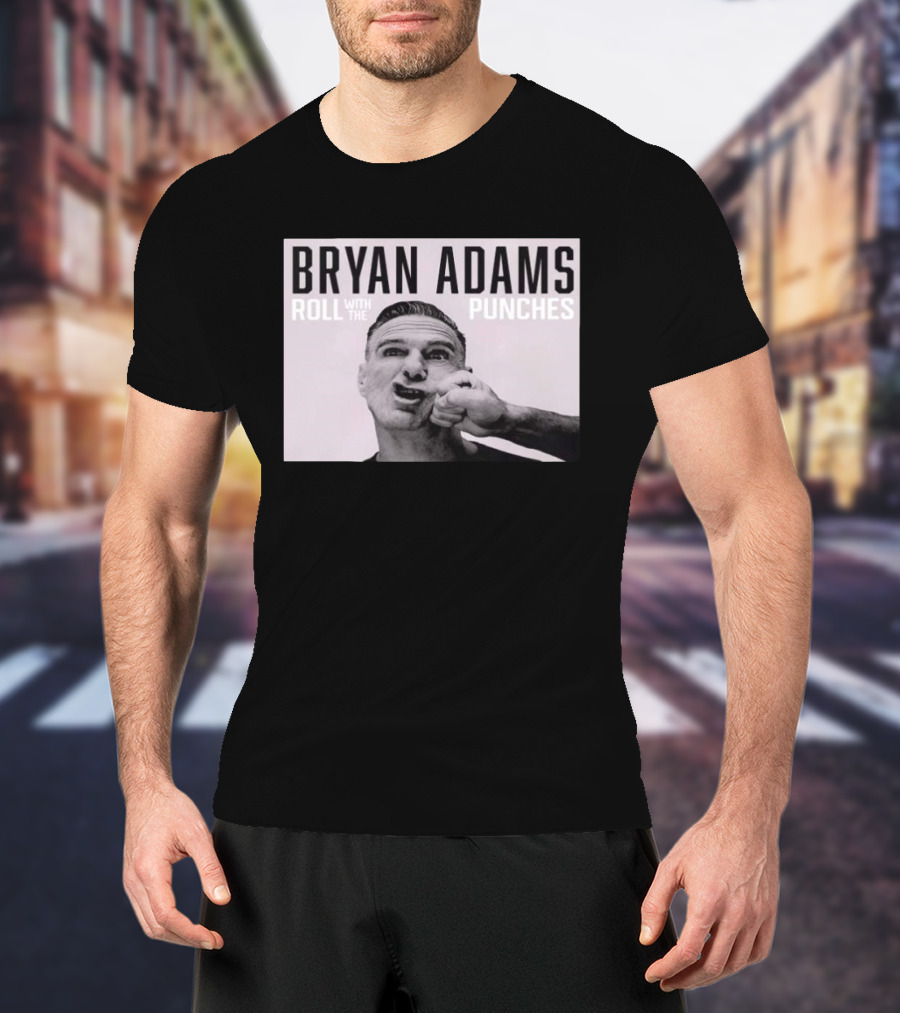 Bryan Adams Roll With The Punches Tour 2026 Dates T-Shirt