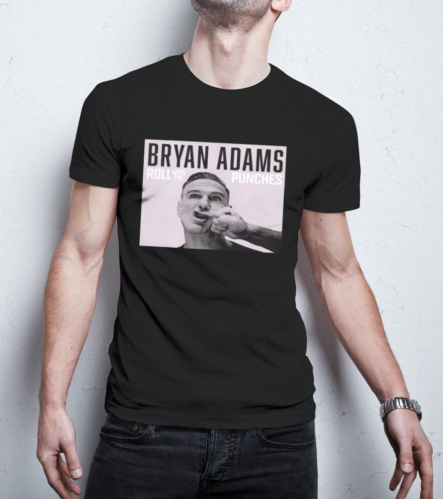 Bryan Adams Roll With The Punches Tour 2026 Dates T-Shirt