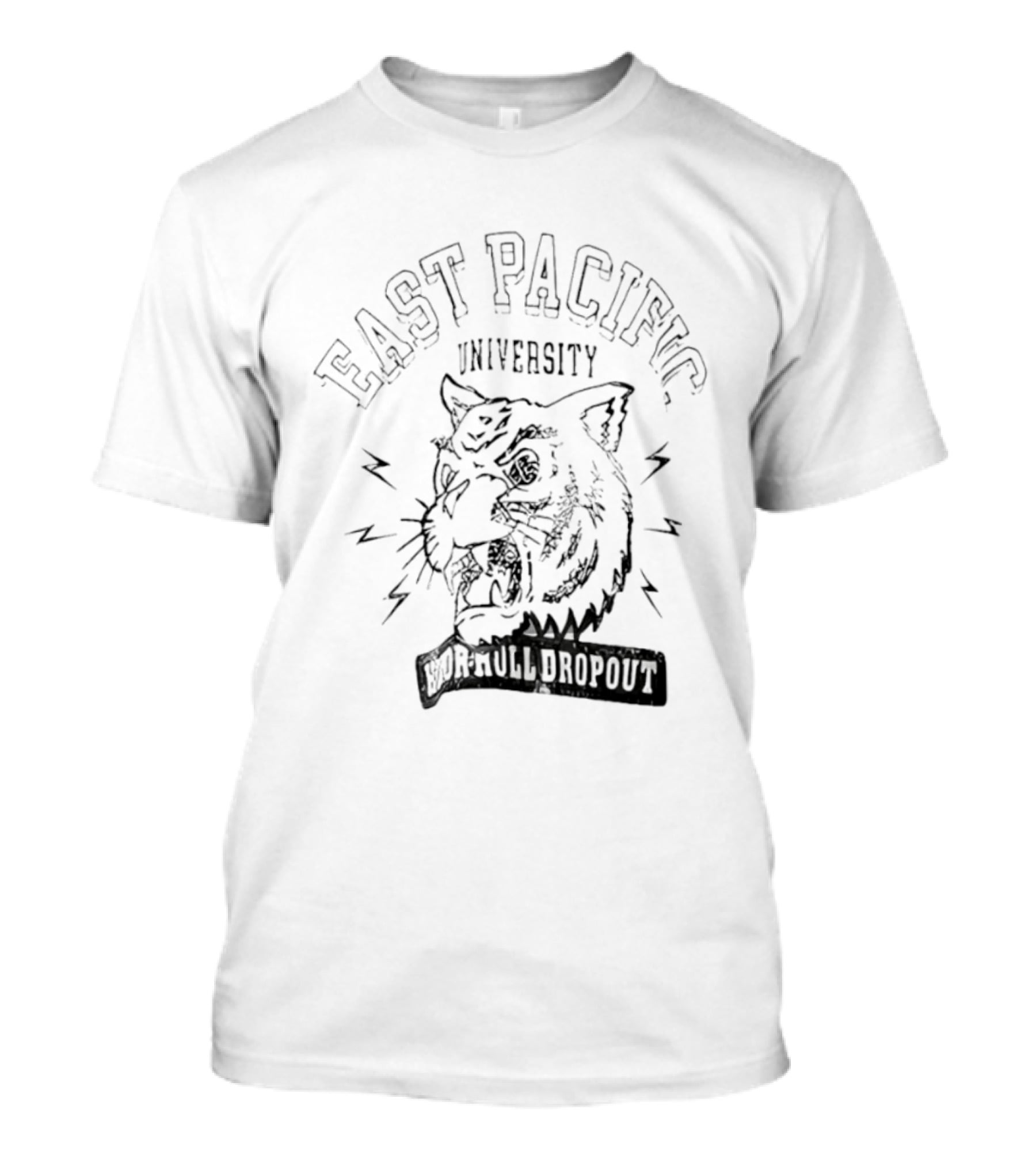 East Pacific University Wildcat Mascot Roar Loud T-Shirt