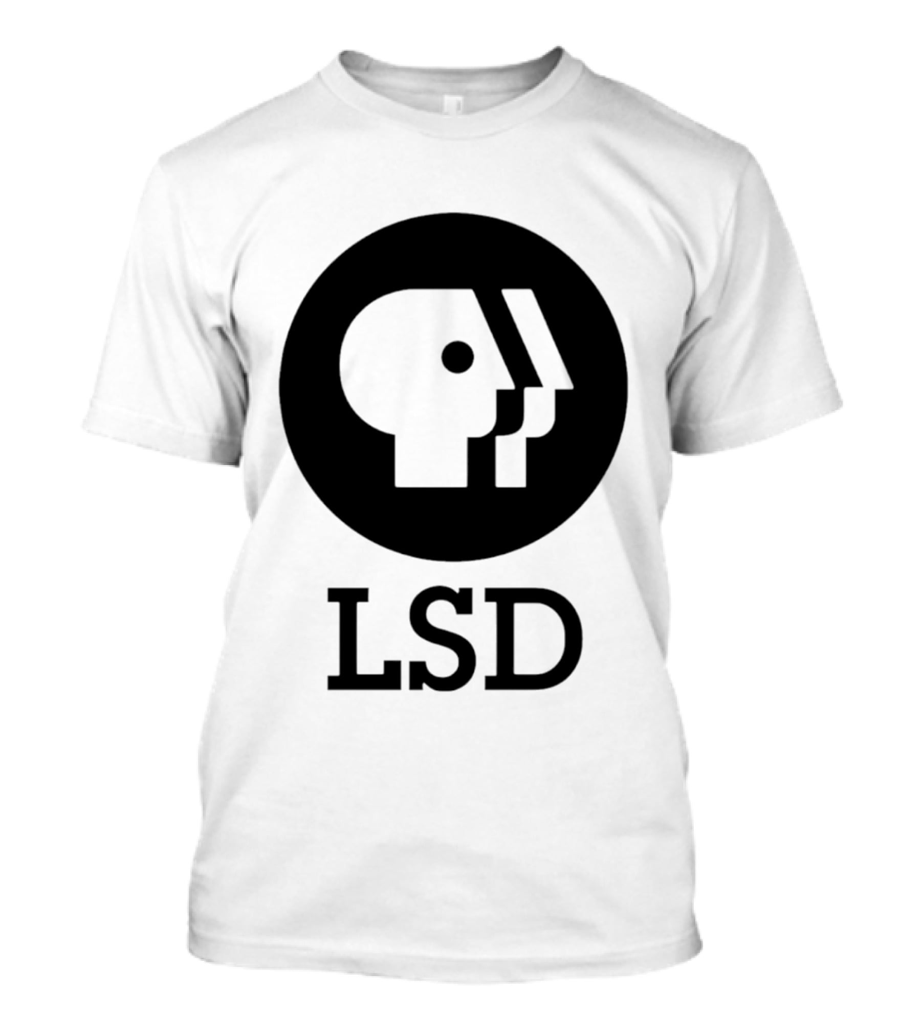 Dave Landau Wears LSD PBS T-Shirt