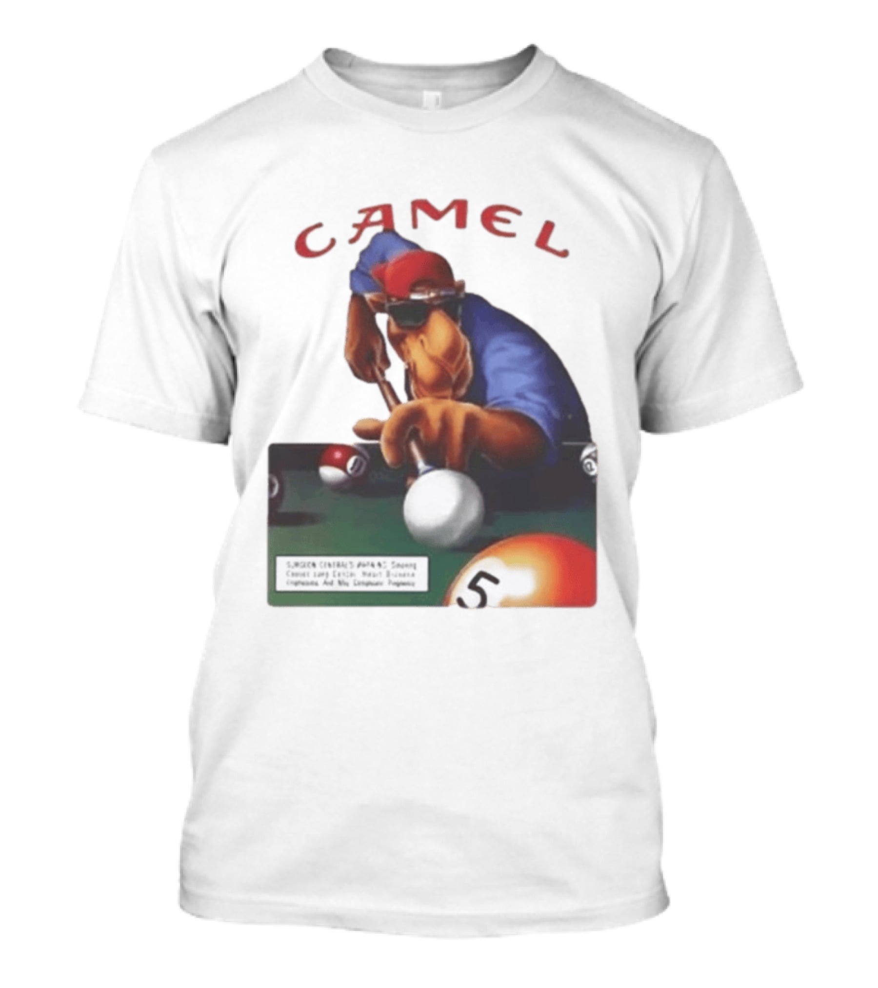 Camel 75th Birthday Joe Pool Player T-Shirt