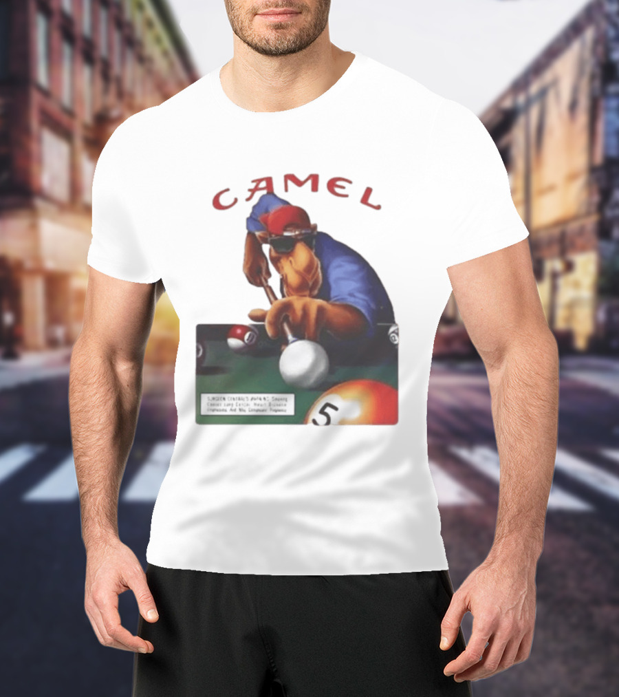 Camel 75th Birthday Joe Pool Player T-Shirt