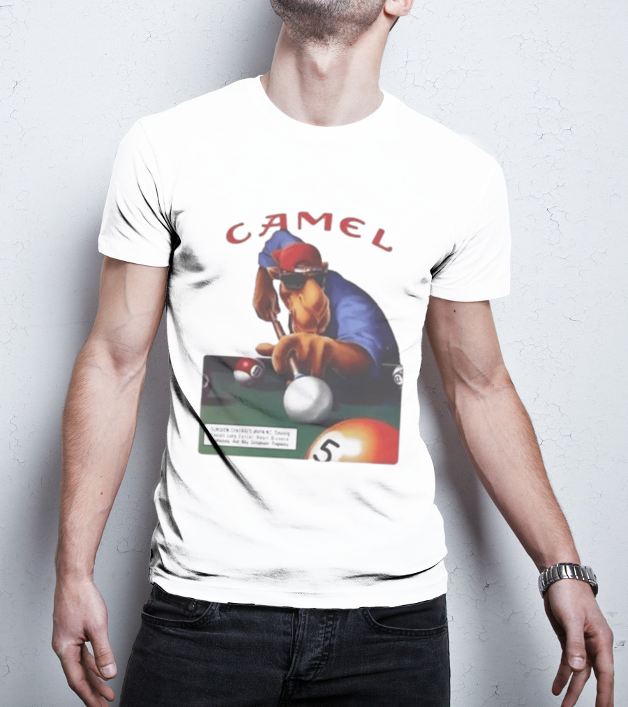 Camel 75th Birthday Joe Pool Player T-Shirt