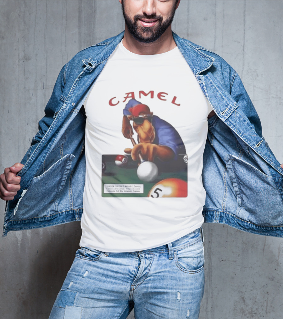 Camel 75th Birthday Joe Pool Player T-Shirt