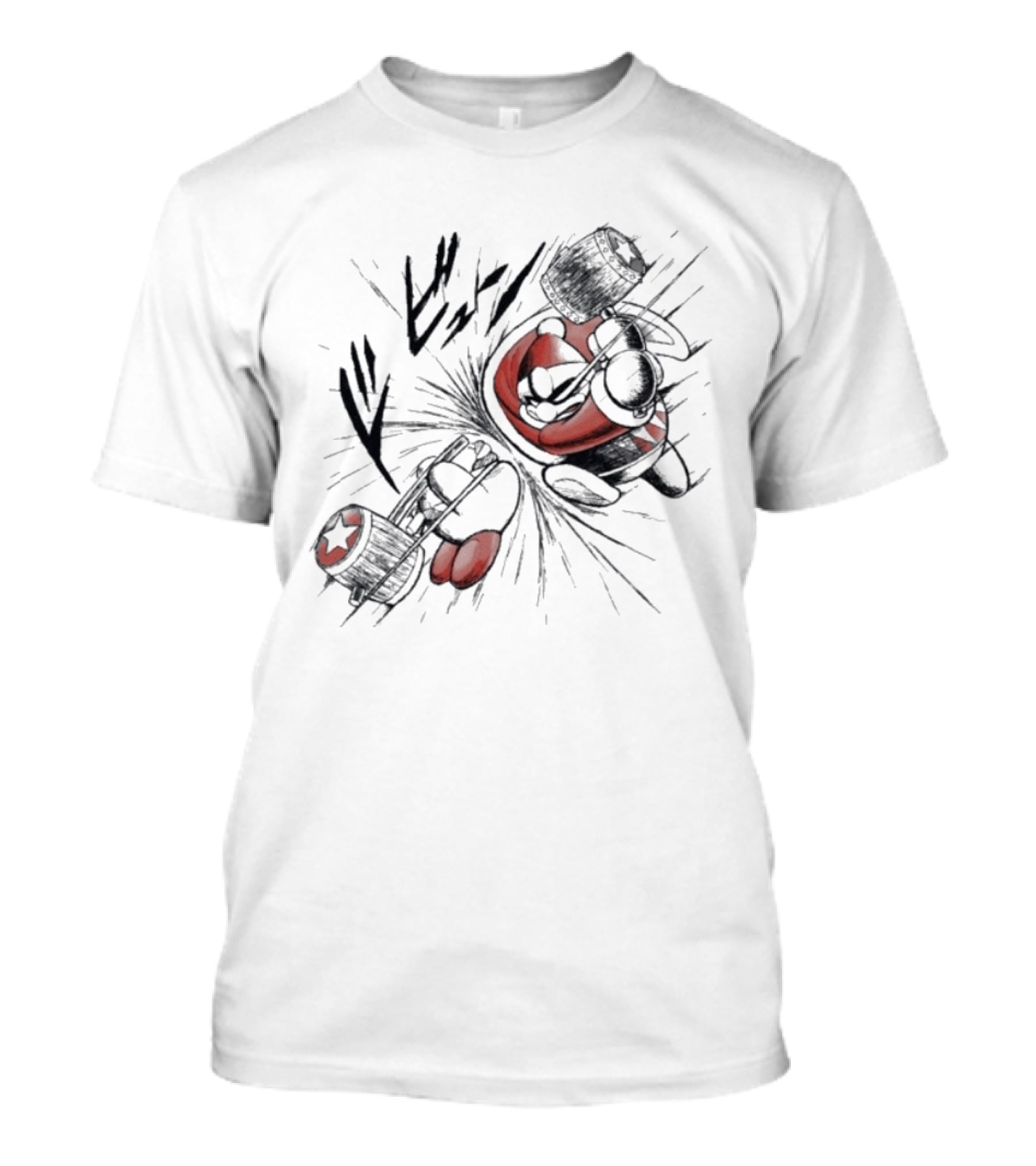 Smashin' Showdown Sumi Hammer Action Burst T-Shirt