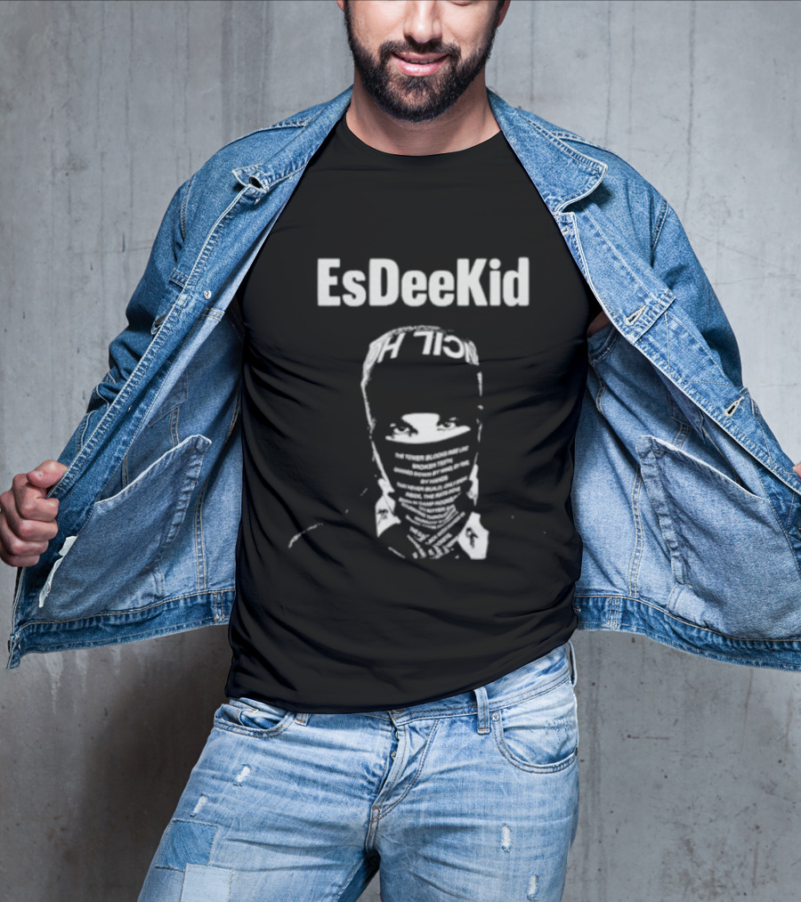 Rebel EsDeeKid Masked Face Concept T-Shirt