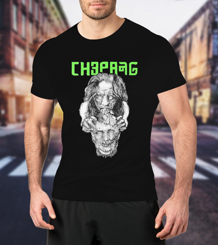Chepang Chepang Horror Face T-Shirt