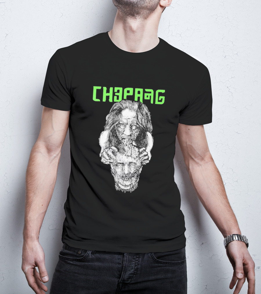 Chepang Chepang Horror Face T-Shirt