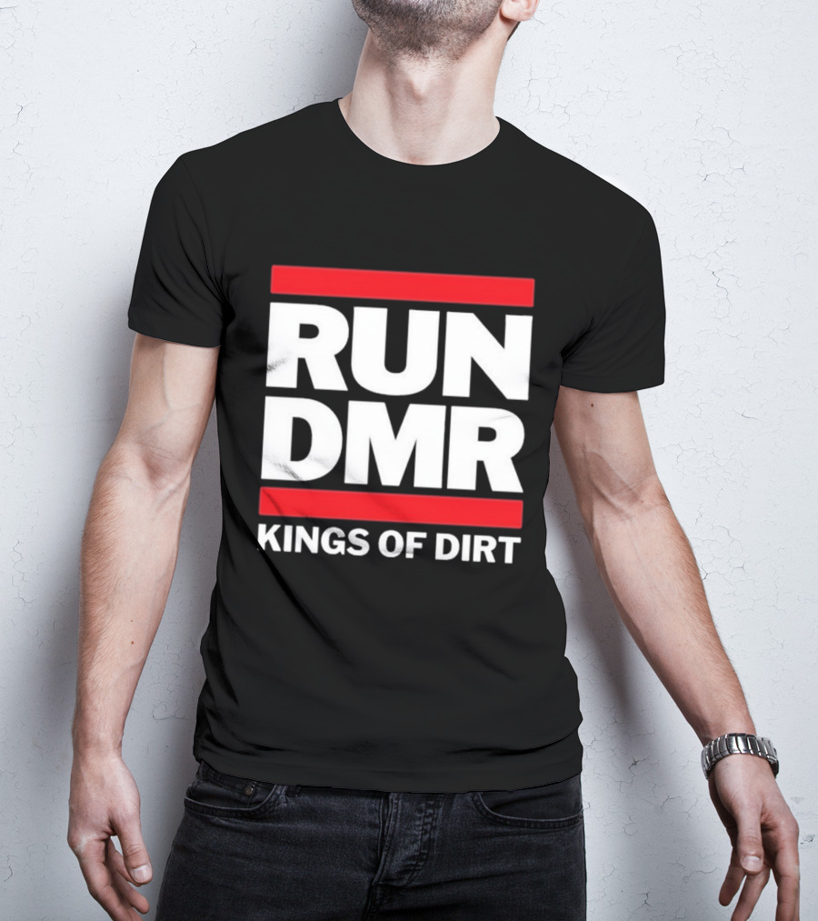 RUN DMR Kings Of Dirt Moto BMX Enthusiasts T-Shirt