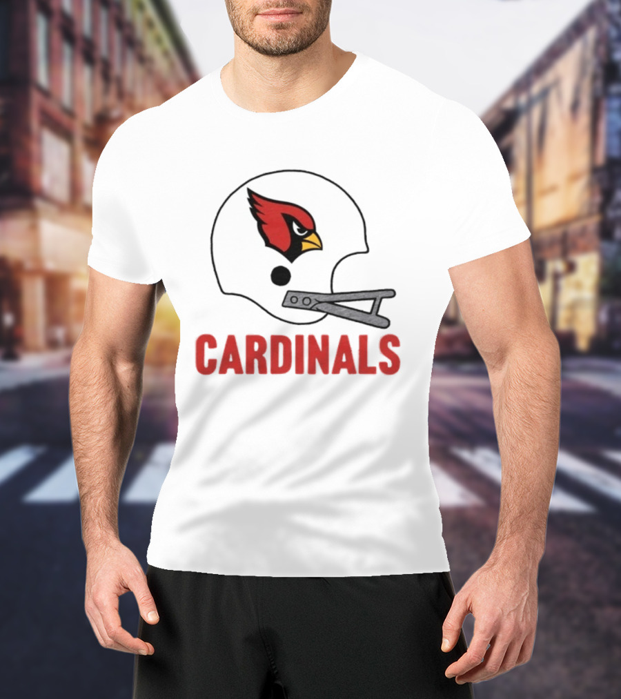 Arizona Cardinals Big Helmet Cardinals T-Shirt
