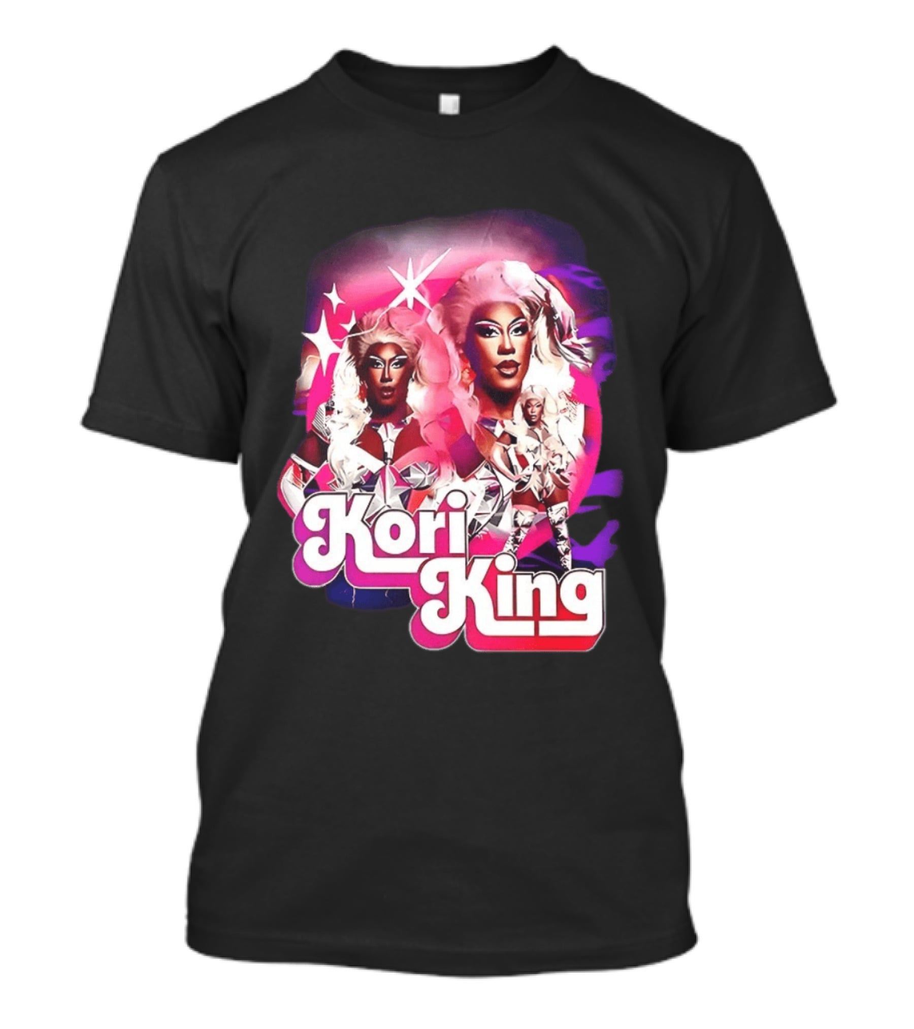 Kori King Collage Stars And Glamour T-Shirt