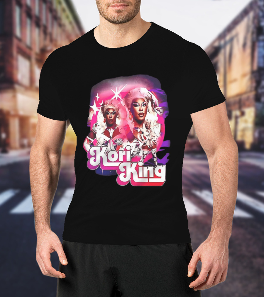 Kori King Collage Stars And Glamour T-Shirt