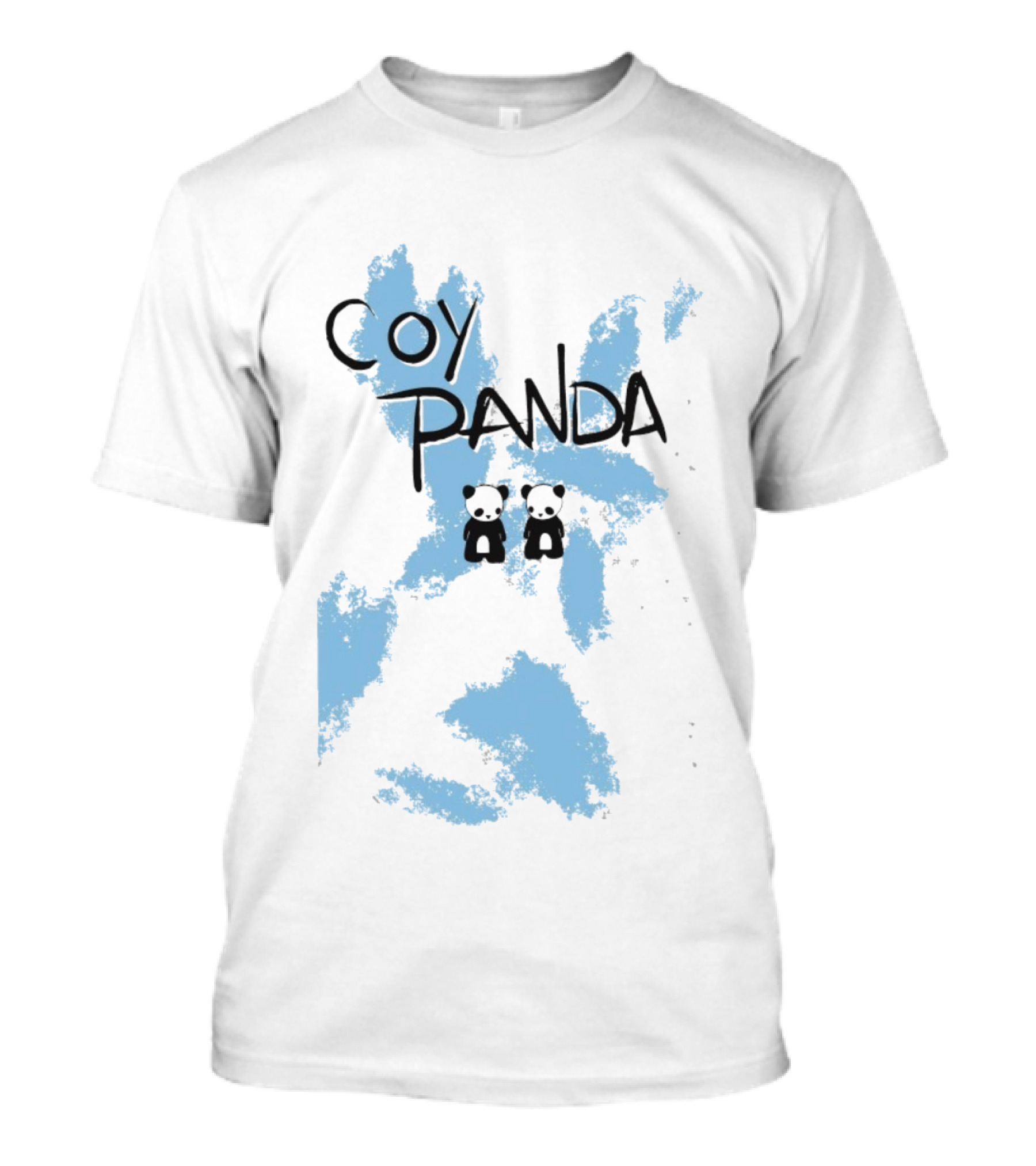 Coy Panda Chaos Like It's Paint T-Shirt