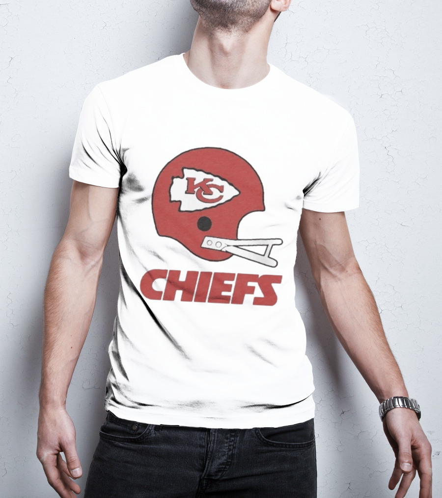 Kansas City Chiefs KC Helmet Logo Chiefs T-Shirt