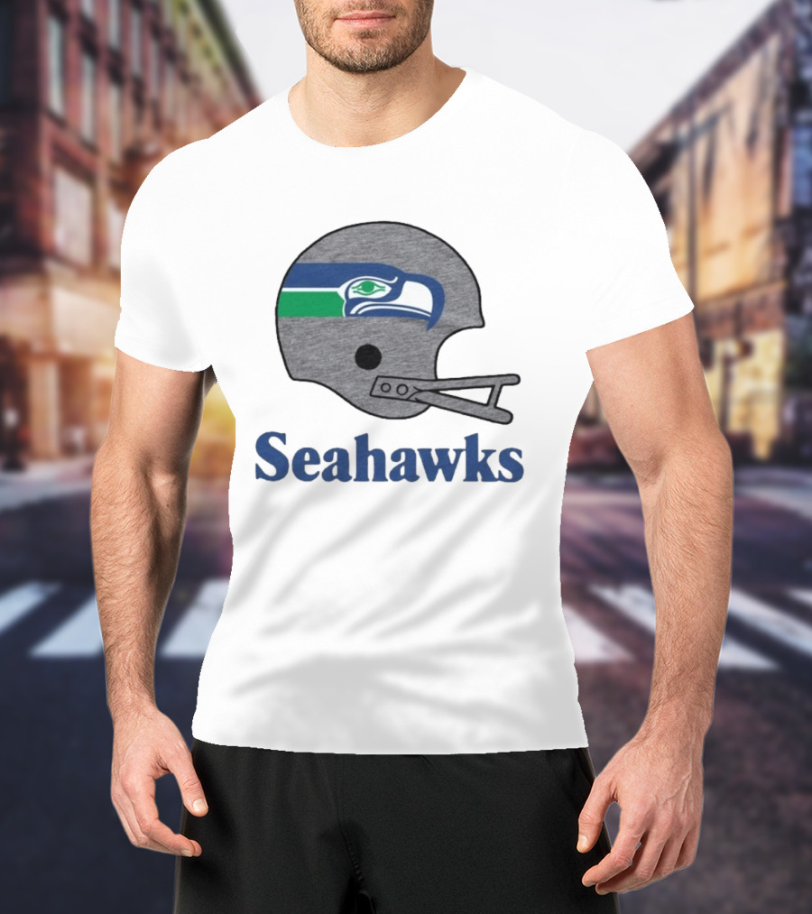 Seattle Seahawks Helmet Seahawks T-Shirt