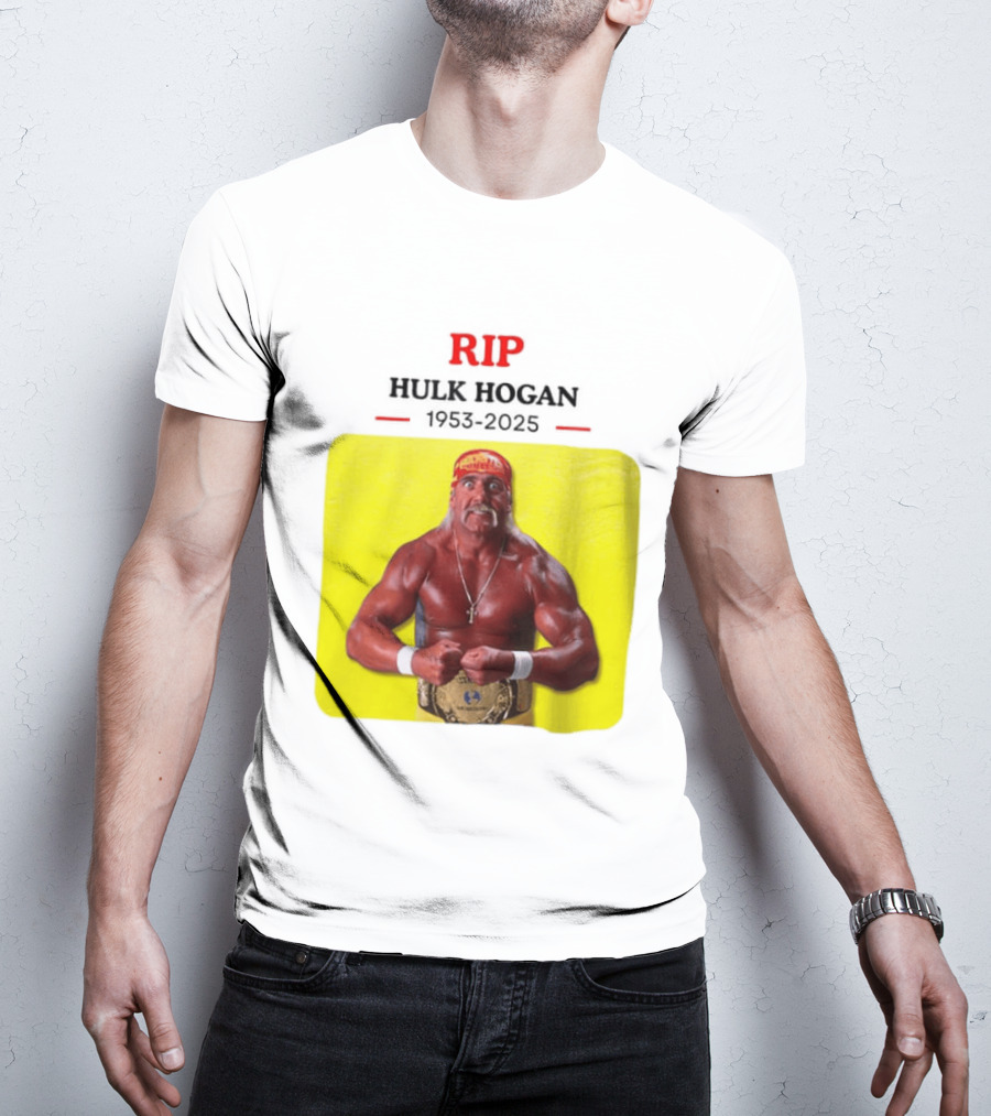 RIP Hulk Hogan 1953 2025 Wrestling Legend T-Shirt