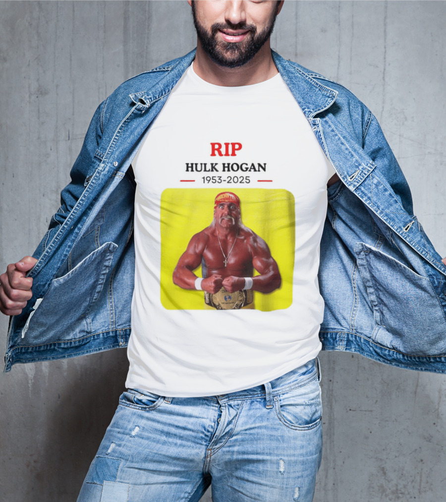 RIP Hulk Hogan 1953 2025 Wrestling Legend T-Shirt
