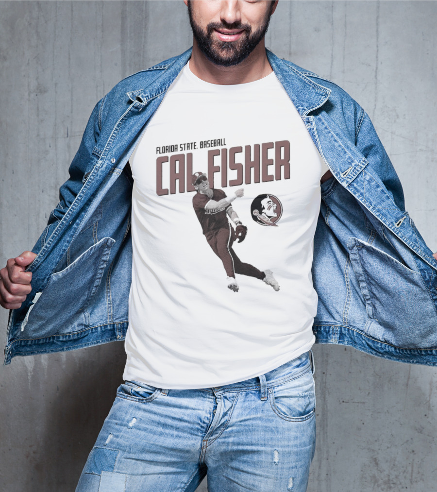 Florida State Seminoles Cal Fisher Baseball T-Shirt