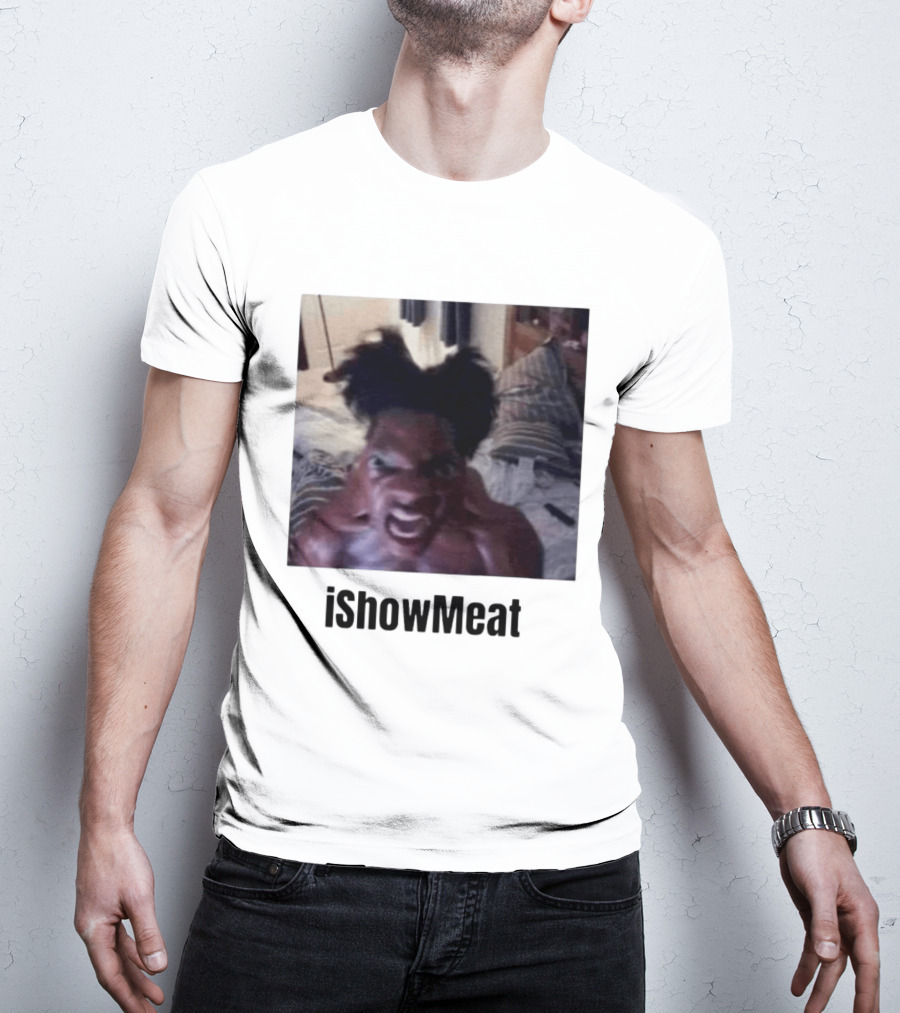 IShowMeat Viral Meme Image Popularity T-Shirt
