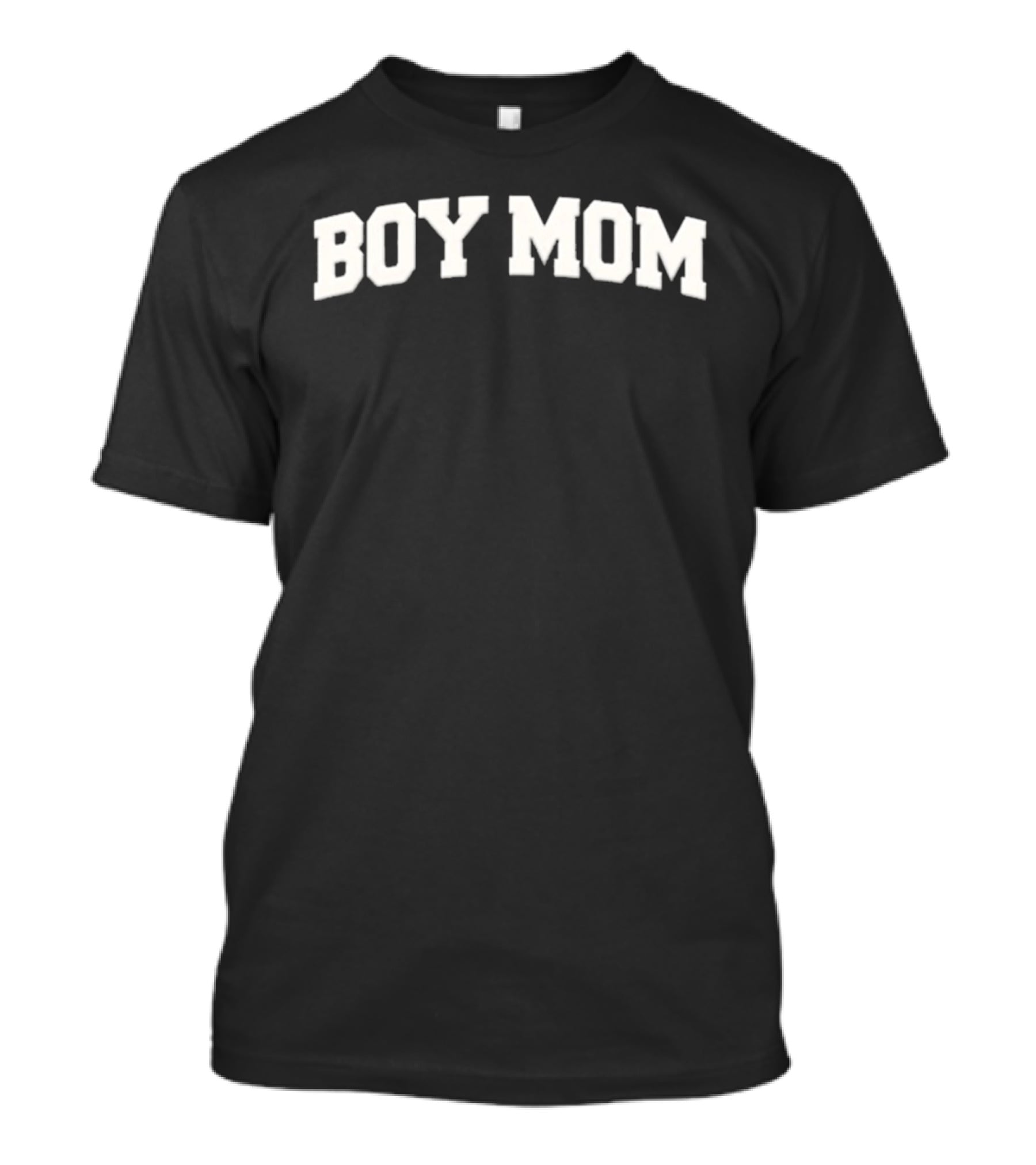 Boy Mom Puff Bold Text Arch T-Shirt
