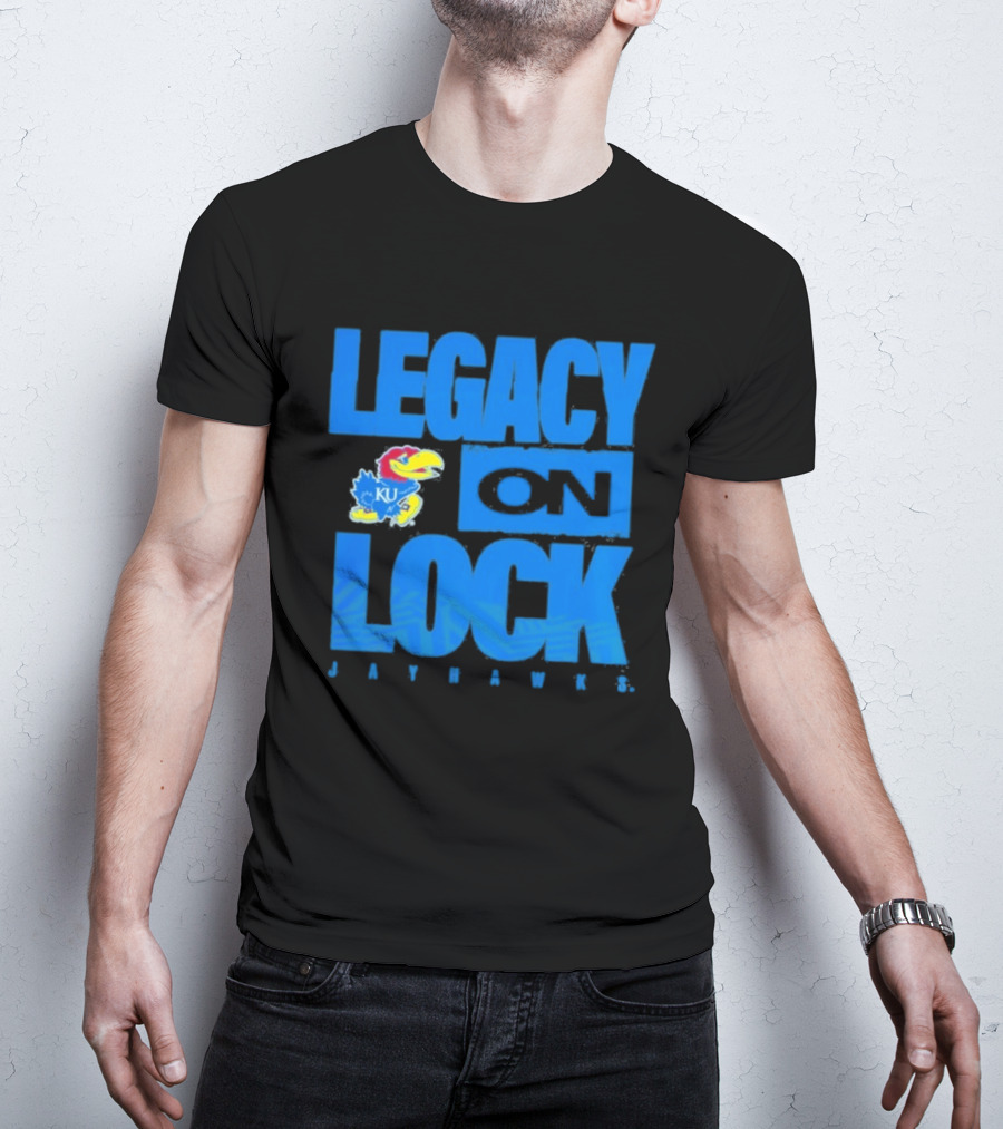 Legacy On Lock Kansas Jayhawks 2026 March Madness T-Shirt