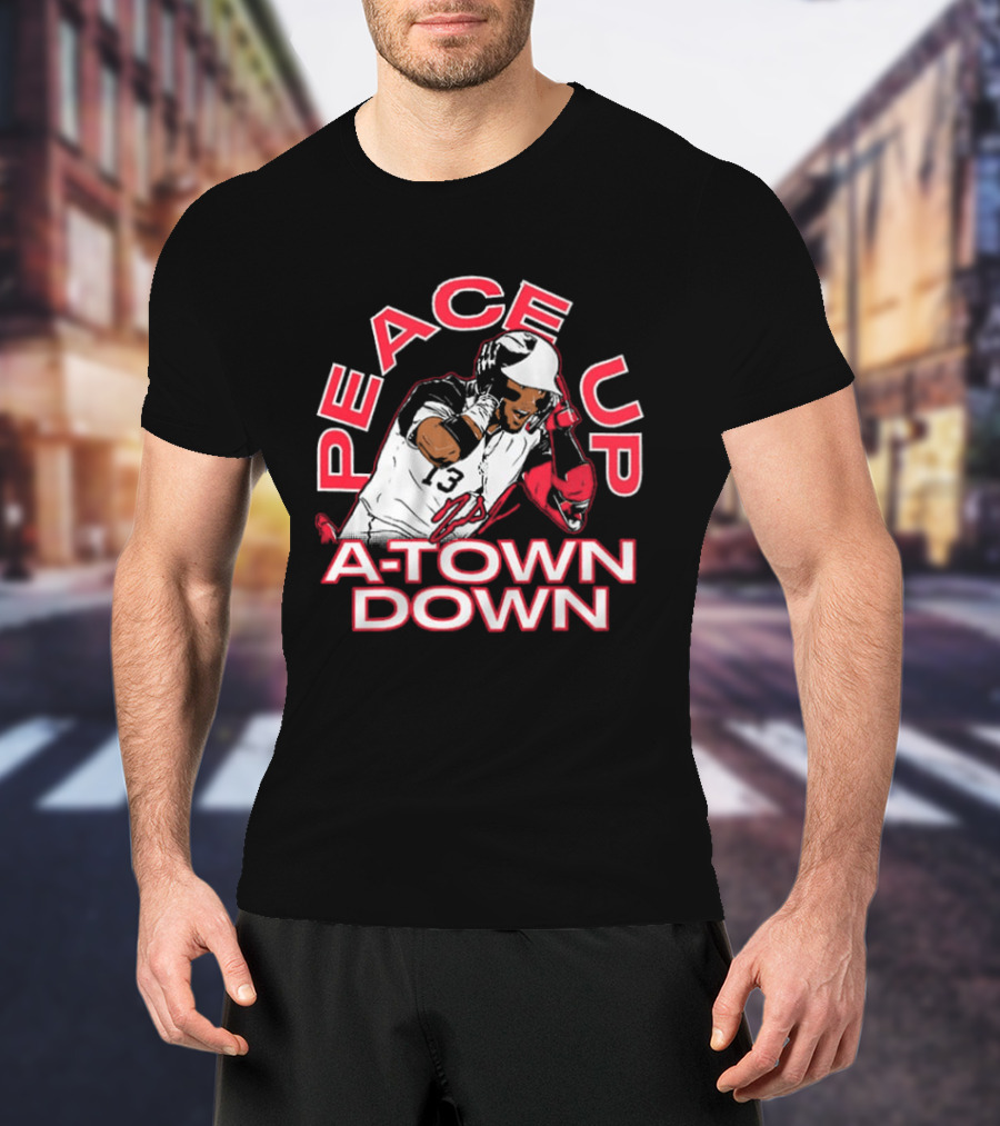 Ronald Acuna Jr Peace Up A Town Down T-Shirt