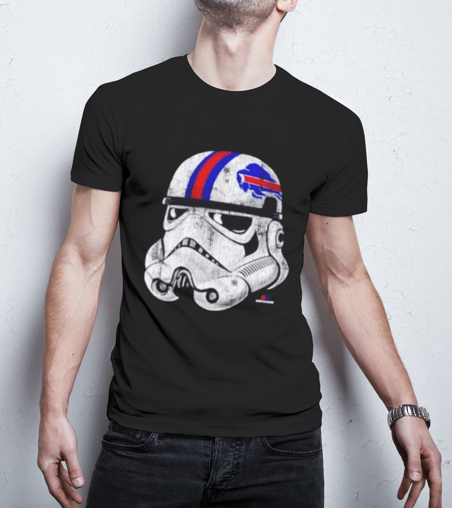 Buffalo Bills Storm Trooper Helmet Mafia T-Shirt