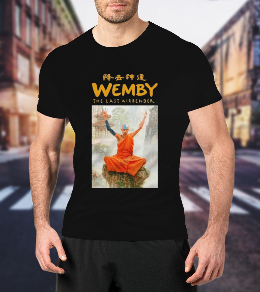 Wemby The Last Airbender Avatar Parody Monk T-Shirt
