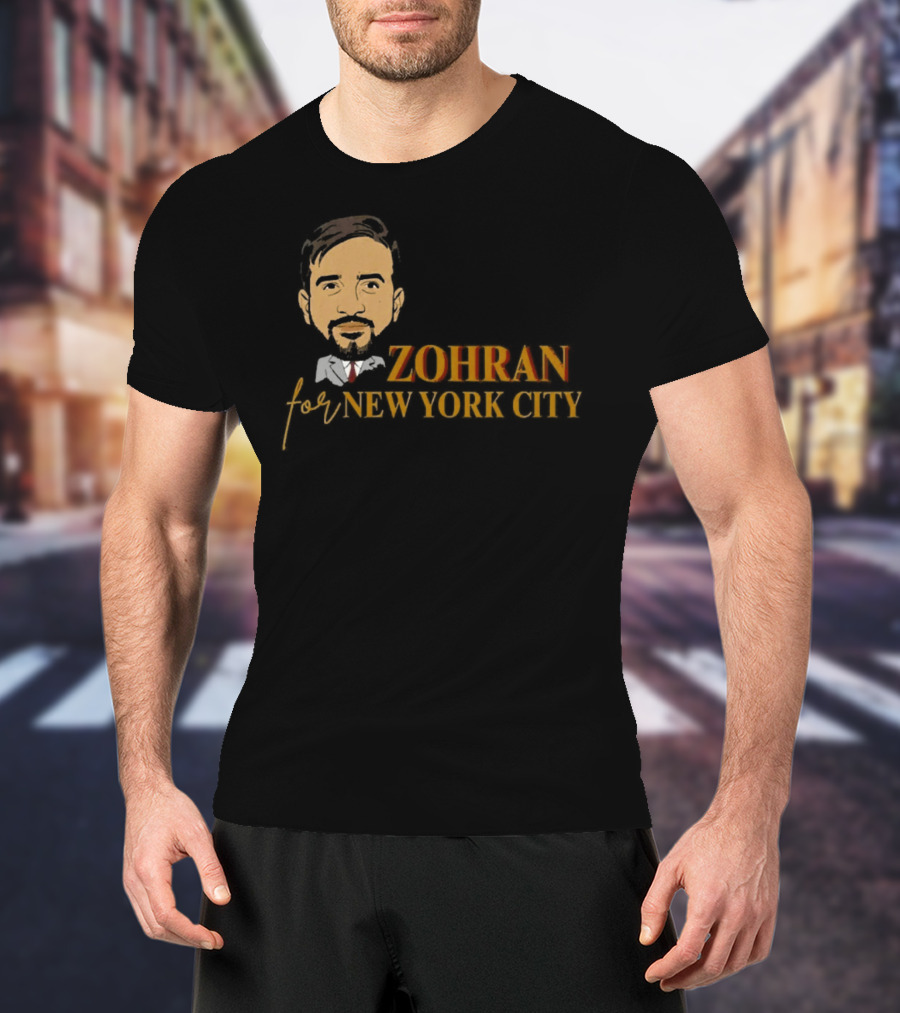 Zohran For New York City 2025 Campaign T-Shirt