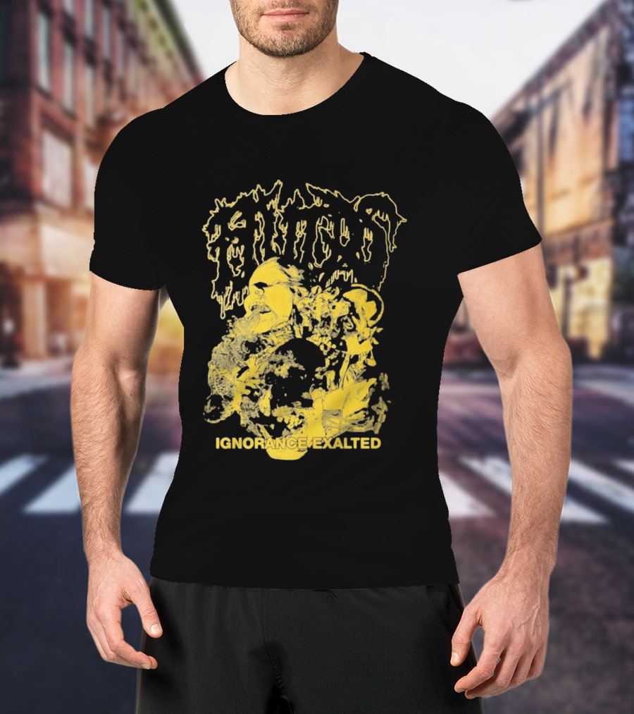 Fluids Ignorance Exalted Abstract Golden T-Shirt