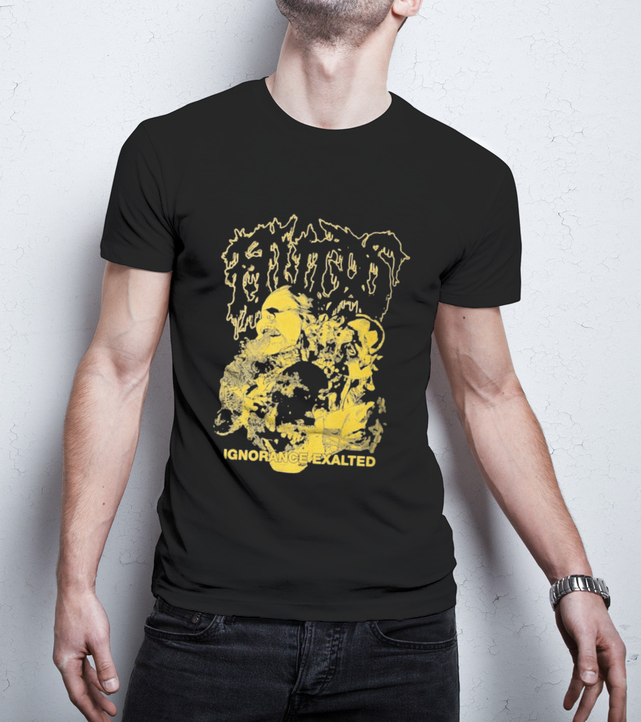 Fluids Ignorance Exalted Abstract Golden T-Shirt