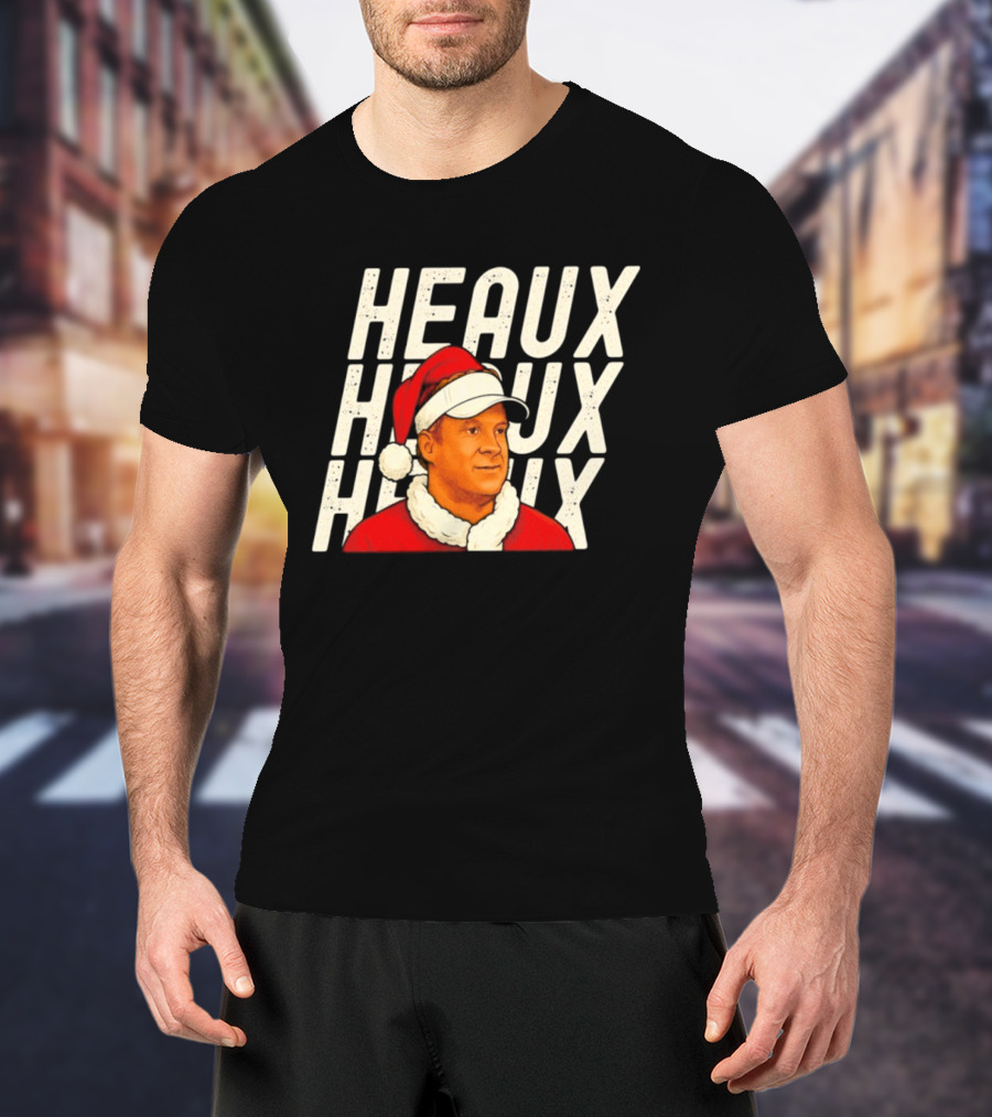 HEAUX HEAUX HEAUX Lane Kiffin Santa Hat T-Shirt