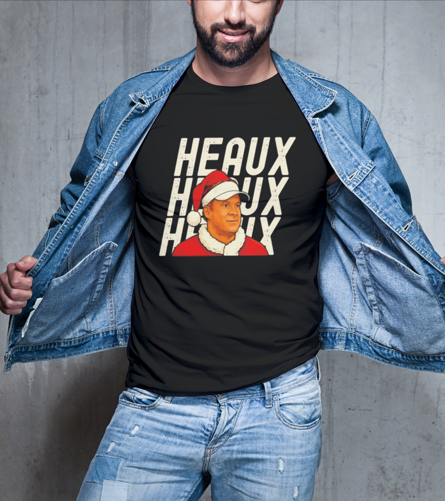 HEAUX HEAUX HEAUX Lane Kiffin Santa Hat T-Shirt