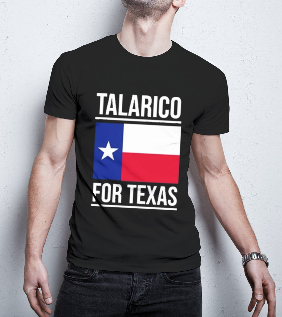Talarico For Texas Senate Texas Flag Star T-Shirt