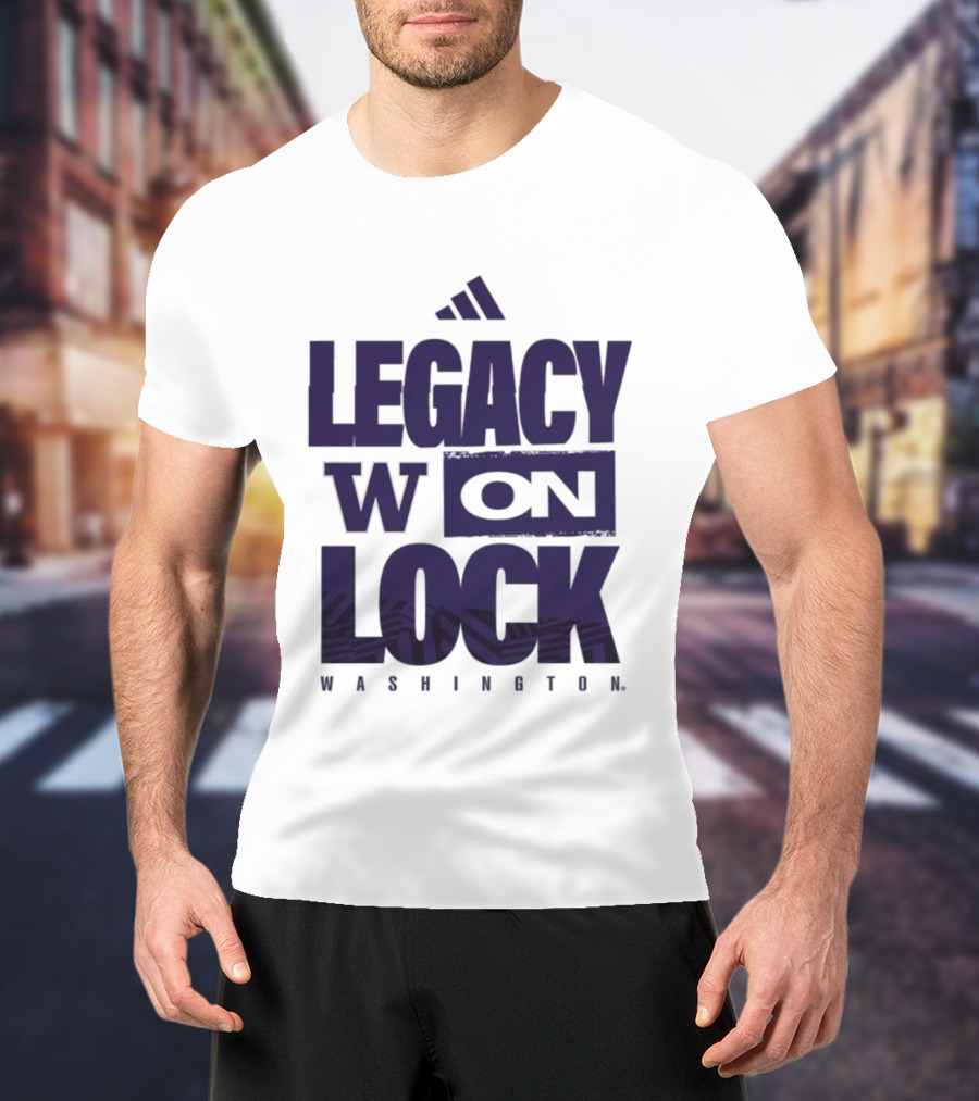 Washington Huskies 2026 March Madness Legacy On Lock T-Shirt