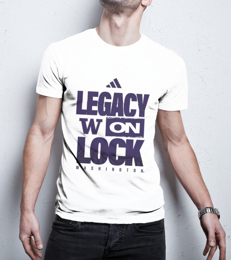Washington Huskies 2026 March Madness Legacy On Lock T-Shirt