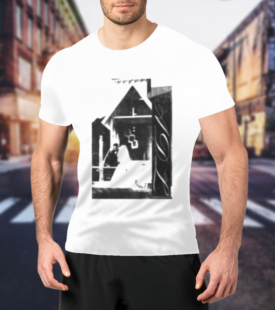 Yeat A Dangerous Love Cross Pyramid Monochrome T-Shirt